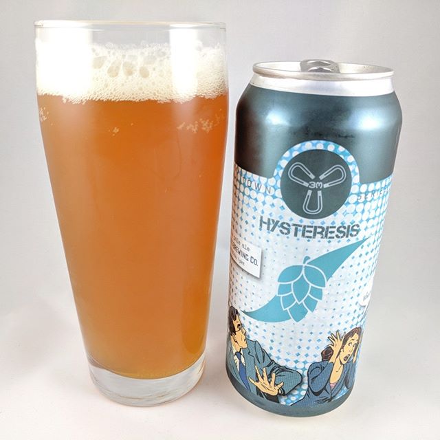 Beer: Hysteresis Style: DIPA ABV: 8.3% IBU: 80 Hops: ? ———————————– Brewery: 3 Magnets Brewing Company – Olympia, WA Brewery IG: @3magbrewing ———————————– Rating: 4.25/5 Notes: Doesn’t taste like it’s strong even though it’s a #DIPA. Not too bitter or hoppy. I love that the can makes fun of it not being hazy. “Oh no where’s the haze?”, “There is no haze. But I can’t walk away”, “Nor can I. It’s drawing me in”. This beer drew me in too. First sip was “this is good”, last sip was “this is great”.