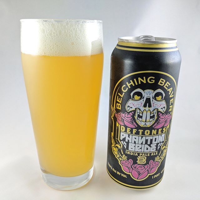 Beer: Phantom Bride Style: IPA ABV: 7.1% IBU: 55 Hops: Amarillo, Citra, Simcoe, and Mosaic ———————————– Brewery: Belching Beaver Brewing – Vista, CA Brewery IG: @belchingbeaver ———————————– Rating: 3.75/5 Notes: This offering from Belching Beaver is the first I’ve had of any of their beers. While drinkable and not bad, it wasn’t anything special either. Not a lot stood out with this one. The hop lineup is legit and stacked but it just didn’t have it. Looking forward to more beers from these all as it looks like they could be brewing some great stuff. Great shout out to the Deftones! ———————————– What do you think about this Phantom Bride beer?