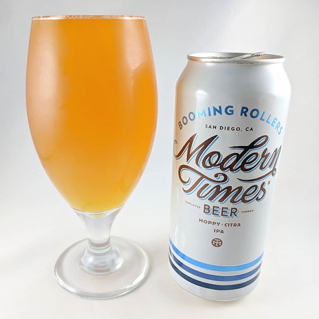 Beer: Blooming Rollers Style: IPA ABV: 6.8% IBU: 75 Hops: Citra, Motueka, Centennia ———————————– Brewery: Modern Times – Portland, OR Brewery IG: @moderntimesbeer ———————————- Rating: 4.5/5 Notes: “It’s a party in your mouth and all the beautiful people are invited” Good clarification and not far from being accurate :) This is a tasty beer that certainly is well made, easy to drink and right in that sweet spot of abv. Can Art: It’s MT’s standard style which while nice and classy isn’t very unique. ———————————– What’s your opinion on this Blooming Rollers?