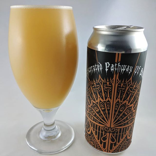 Beer: Eviscerated Pathway Of Beauty 
Style: DIPA 
ABV: 8.6%
IBU: –
Hops: Citra
———————————–
Brewery: Tired Hands Brewing Company – Ardmore, Pa
Brewery IG @tiredhandsbrewing
———————————–
Rating: 4.75/5
Notes: Very nice and very crushable. Hazy, drinkable, and juicy.  A bit on the sweet side but not too much to over power the beer.  Can Art: Super cool gate looking design.
———————————–
Shout out to @abeerhasnoname for the hookup!!
———————————–
Thoughts on this guy?  Too sweet, just right or not enough?