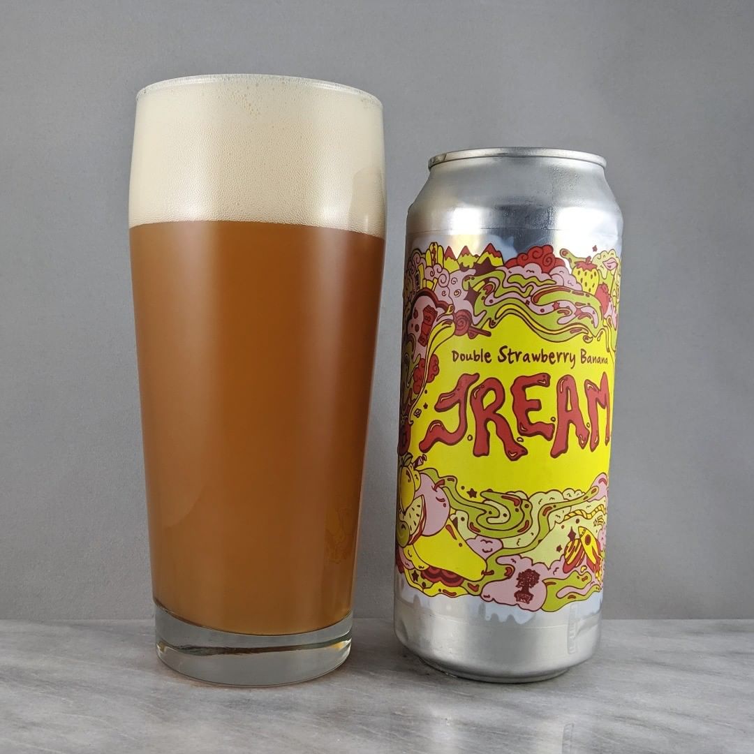 ????: Double Strawberry Banana JREAM
?????: Sour
???: 7%
???: 4
????: –
———————————–
???????: Burley Oak Brewing Company – Berlin, MD
??????? ??: @Burleyoak
———————————–
??????: 4.25/?
?????: Tasty and easy to drink. Sweet for sure and no bitterness. Lots of fruit flavor. 
??? ???: JREAM cans are always cool.
????????: Way old at 48 days after date on can.