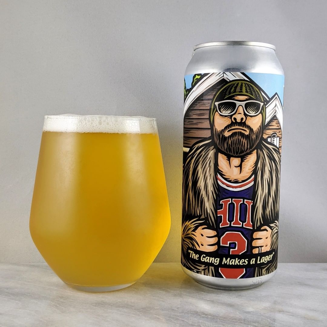????: The Gang Makes a Lager
?????: lager
???: 5.5%
???: –
????: –
———————————–
???????: Great Notion Brewing – Portland, OR and Ex-Novo Brewing – Portland, OR
??????? ??: @greatnotionpdx and @exnovobrew
———————————–
??????: 4/?
?????: Nice and crispy. I like this one. It has some key lime in it but it’s very slight. 
??? ???: Great design and awesome that some of the money from this beer goes to the Chris Long foundation. 
????????: No date on can but I had this one many times at the release and after.