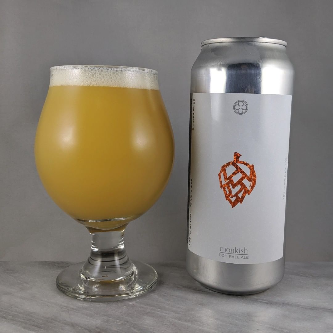 ????: Glitter Orange Hop
?????: Pale Ale
???: 6.4%
???: –
????: Pale Ale with Citra
———————————–
???????: Monkish Brewing Company – Torrance, CA
??????? ??: @monkishbrewing
———————————–
??????: 4.25/?
?????: The orange flavor is nice and smooth. This certainly is a crushable beer. It’s easy drinking with some sweetness and some easy going hoppiness. #monkishmonday
??? ???: Awesome orange foil label. 
????????: 6 days after date on can