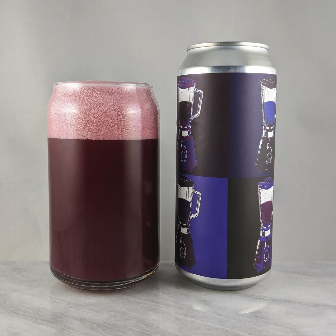 ????: Blender: Black and Blue
?????: Sour
???: 5%
???: –
????: –
———————————–
???????: New Park Brewing – West Hartford, CT
??????? ??: @Newparkbrewing
———————————–
??????: 4.25/?
?????: Great! The fruit flavors of the currant and blueberries are the most apparent but I taste the blackberry a bit. Sweet as expected as it’s super fruit style. Not very sour or bitter. 
??? ???: I like the Andy Warhol style that New Park does with the blenders. This one is good. 
????????: 18 days after date on can.