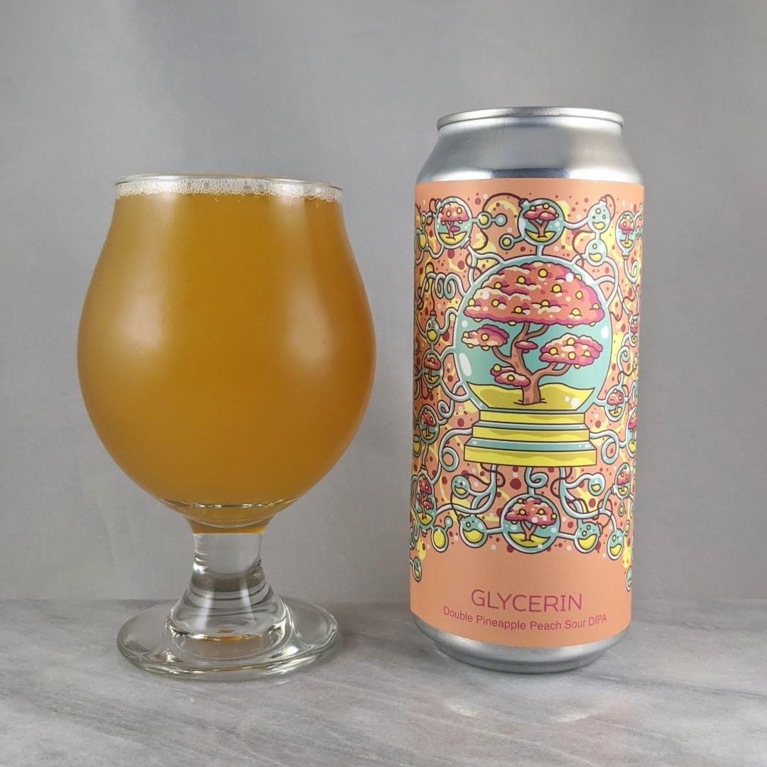 ????: Glycerin – Pineapple Peach
?????: Sour
???: 8%
???: –
????: Mosaic and Azacca
———————————–
???????: Hudson Valley Brewing – Beacon, NY
??????? ??: @hudsonvalleybrewery
———————————–
??????: 4.75/?
?????: Wow. This is awesome. 8%… Love peaches in beer and this is just great. Sweet and slightly tart. Tons of peach flavor. Great! 
??? ???: Always awesome designs from .@evanmcohen
????????: About a week after release.