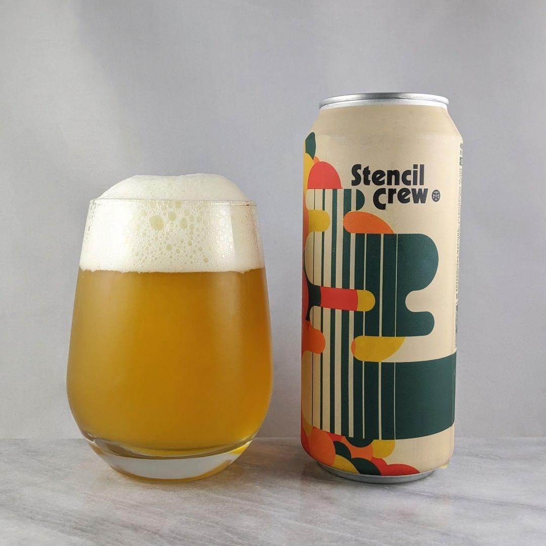 ????: Stencil Crew
?????: DIPA
???: 8.5%
???: –
????: Simcoe, Citra, and Amarillo
———————————–
???????: Modern Times – Portland, OR
??????? ??: @moderntimesbeer
———————————–
??????: 4/?
?????: A solid beer. Nice and juicy flavors without being super hazy. Very smooth and easy to drink. 
??? ???: Modern times always has a modern type look to it that I think works really well. Great job. 
????????: 26 days after date on can.