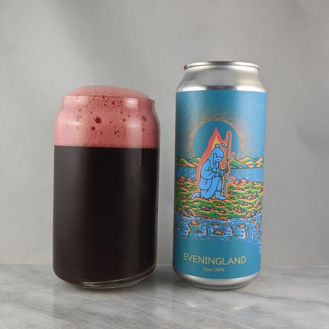 ????: Eveningland
?????: Sour
???: 8%
???: –
????: Mosaic
———————————–
???????: Hudson Valley Brewing – Beacon, NY
??????? ??: @hudsonvalleybrewery
———————————–
??????: 4.25/?
?????: Tons of blackberry flavor so I’m all about it. Tart and sweet for sure. 
??? ???: @evanmcohen always has sick designs.
????????: 1 week after release.