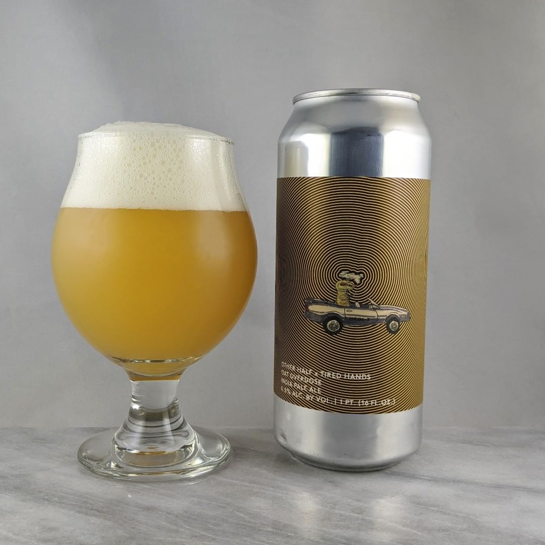 ????: Oat Overdose (2020)
?????: IPA
???: 6.5%
???: –
????: Nelson, Sauvin, Galaxy, Azacca, Amarillo
———————————–
???????: Other Half Brewing Co. – Brooklyn, NY and Tired Hands Brewing – Ardmore, PA
??????? ??: @OtherHalfNYC and @tiredhandsbrewing
———————————–
??????: 4/?
?????: Great one.  Oat hazies are great.  Smooth and easy to drink.  I’m down.
??? ???:  Can labels don’t get much better than this. Sick.
????????: No date on can.