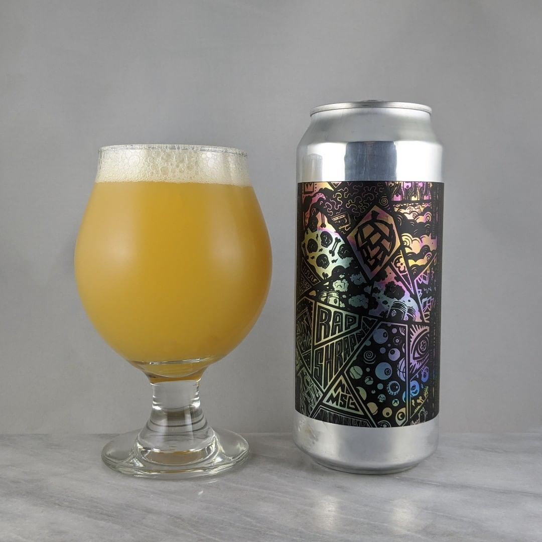 ????: Rap Shrapnel
?????: DIPA
???: 8.3%
???: –
????: Citra, Nelson Sauvin, and Bru-1
———————————–
???????: Monkish Brewing Company – Torrance, CA
??????? ??: @monkishbrewing
———————————–
??????: 4.25/?
?????: Super easy to drink. That Monkish always kills it on the haze. Not sweet and super crushable. 
??? ???: Awesome design. Liking it.
????????: 29 days after date on can.