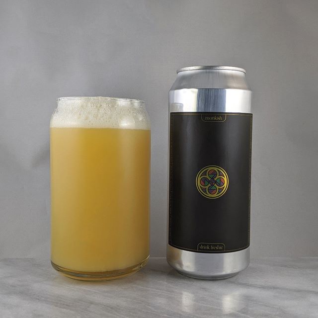 ????: Supreme Good
?????: DIPA
???: 8.8%
???: –
????: Citra, Galaxy, Mosaic, Nelson Sauvin, Motueka, Riwaka, Cashmere and Bru-1
———————————–
???????: Monkish Brewing Company – Torrance, CA
??????? ??: @monkishbrewing
———————————–
??????: 4.5/?
?????: Damn good. Easy to drink, tons of flavor and super smooth. Monkish still killing the hazy ipa game. 
??? ???: Supremely clean and classy. Nice. 
????????: 18 days after date on can.