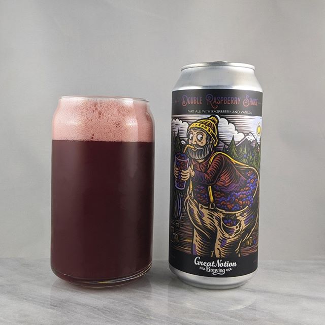 ????: Double Raspberry Shake
?????: Fruit
???: 9%
???: –
????: –
———————————–
???????: Great Notion Brewing – Portland, OR
??????? ??: @greatnotionpdx
———————————–
??????: 4.25/?
?????: Super fruit sweetness here. Tasty for sure. Liking the amount of vanilla as that can be easily over done. Some what tart but that’s expected with raspberries. 
??? ???: Some big overalls there. 
????????: Day of release.